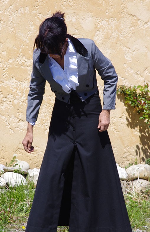 Jupe Portugaise noire - SELLERIE ESPAGNOLE jupe traditionnelle
